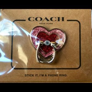 💕 COACH Phone Ring NWT